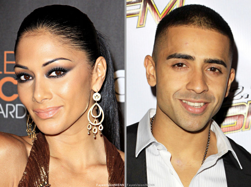 Nicole Scherzinger and Jay Sean Working on a Duet