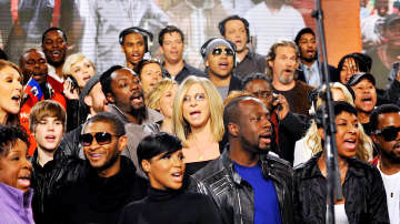Behind the Scene of 'We Are the World' Remake, Lady GaGa Reportedly Refused to Come