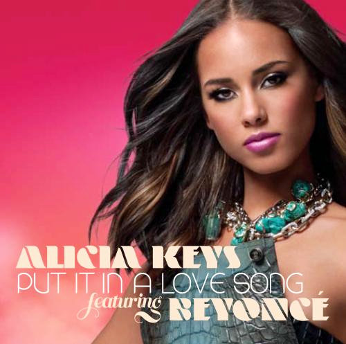 Cover Art for Alicia Keys' 'Put It in a Love Song'