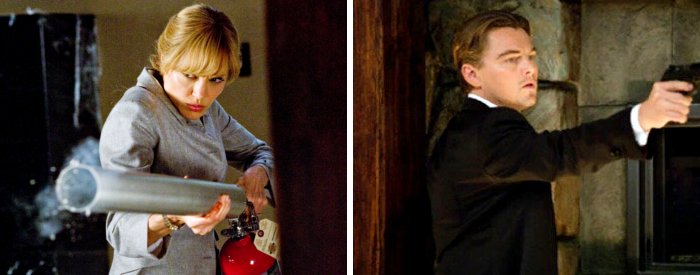 New Photos From Angelina Jolie's 'Salt' and Leonardo DiCaprio's 'Inception'