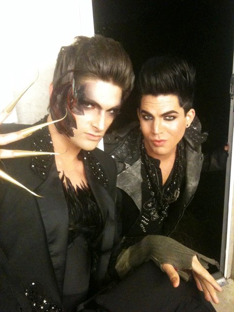 Set Pics: Adam Lambert Shooting 'If I Had You' Music Video