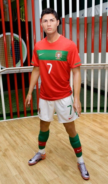 Cristiano Ronaldo's Wax Figure Unveiled in Madame Tussauds London