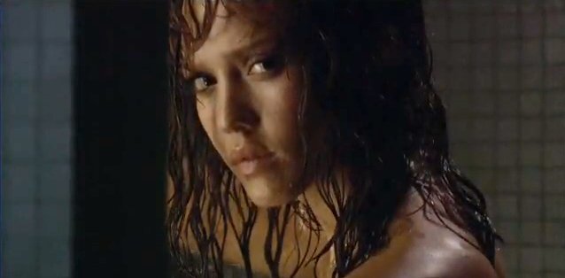 Jessica Alba Strips Down to Undies in New 'Machete' Trailer