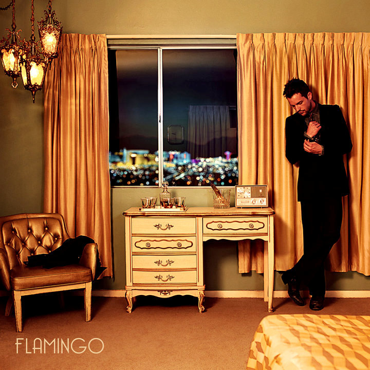 Official Cover Art of Brandon Flowers' 'Flamingo'
