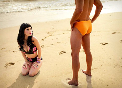 Picture: Katy Perry in Bikini for 'Teenage Dream' Photoshoot