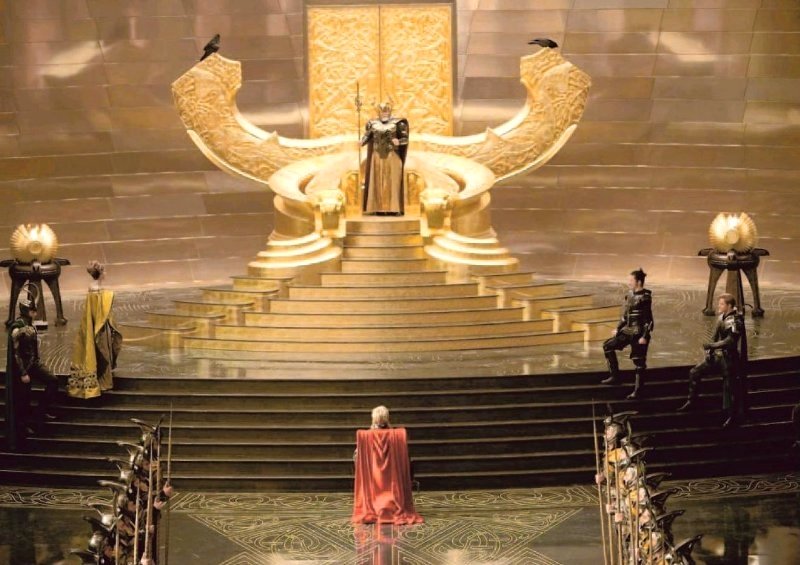 New 'Thor' Photo Reveals More Characters and Hall of Asgard