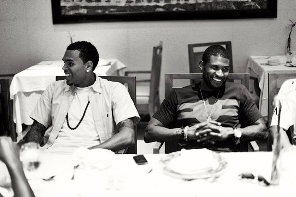 Usher Records Duet With Chris Brown, Debuting 'Hot Toddy' Ft. Jay-Z