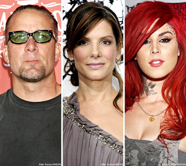 Jesse James Calls Sandra Bullock, Assuring Her He's Not Dating Kat Von D