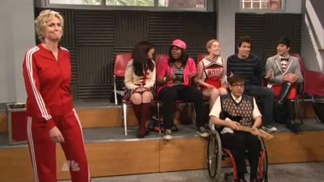 Video: Jane Lynch Parodying 'Glee' on 'SNL'