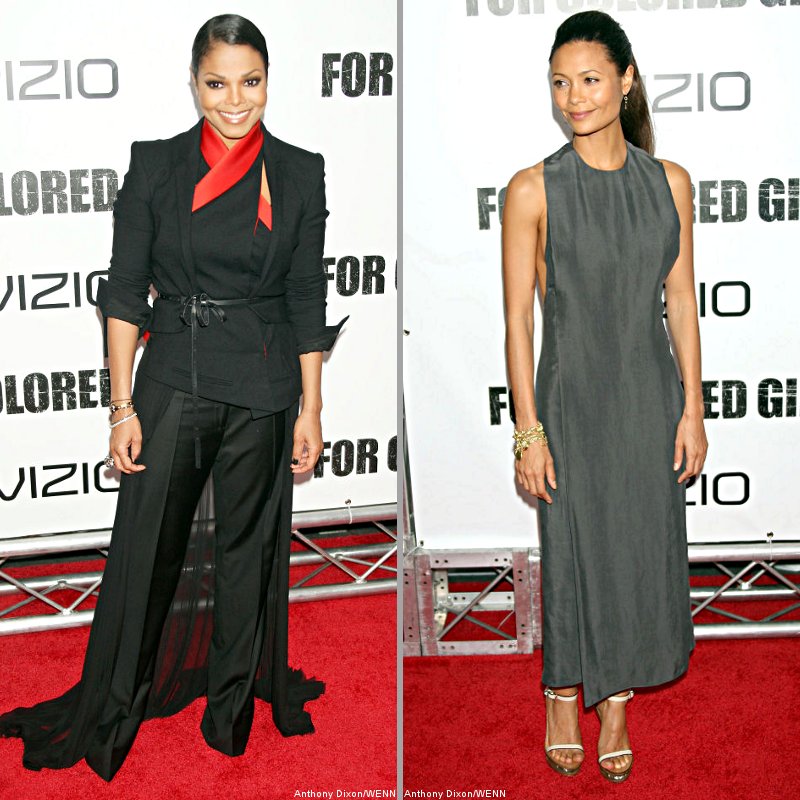 Movie Beauties Grace 'For Colored Girls' Premiere in New York