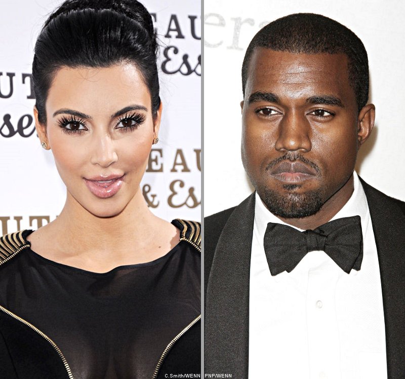 Kim Kardashian and Kanye West Hook Up for Her First Music Video