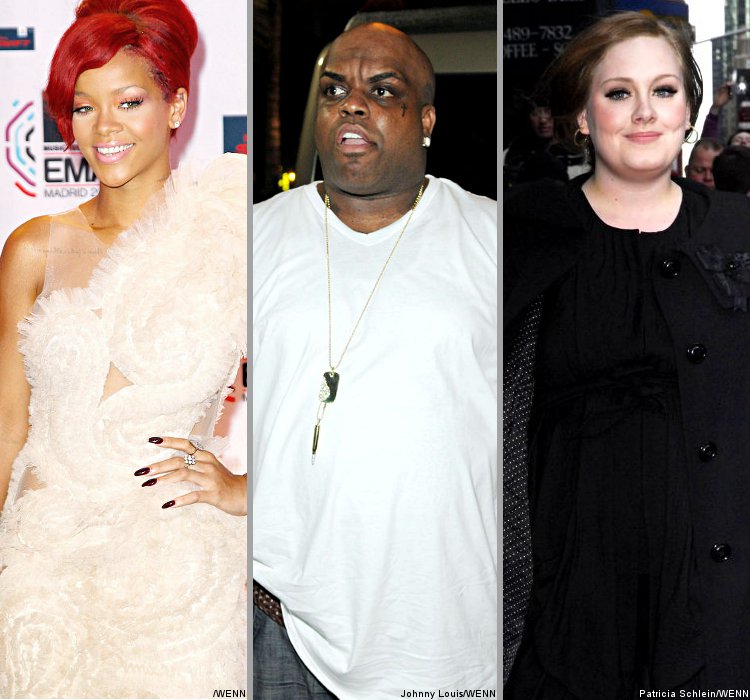 Rihanna, Cee-Lo and Adele to Perform at 2011 BRIT Awards