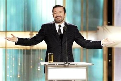 HFPA Admits Golden Globes Host Ricky Gervais 'Crossed the Line'