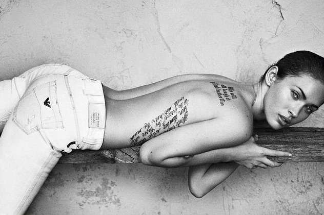 Megan Fox and Rafael Nadal's New and Hot Armani Ads