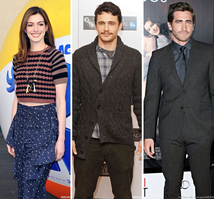 Anne Hathaway in Clubhouse With James Franco & Jake Gyllenhaal on Vanity Fair Cover
