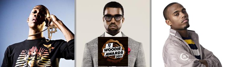 Wiz Khalifa, Kanye, B.o.B Nab Woodie Awards Nominations