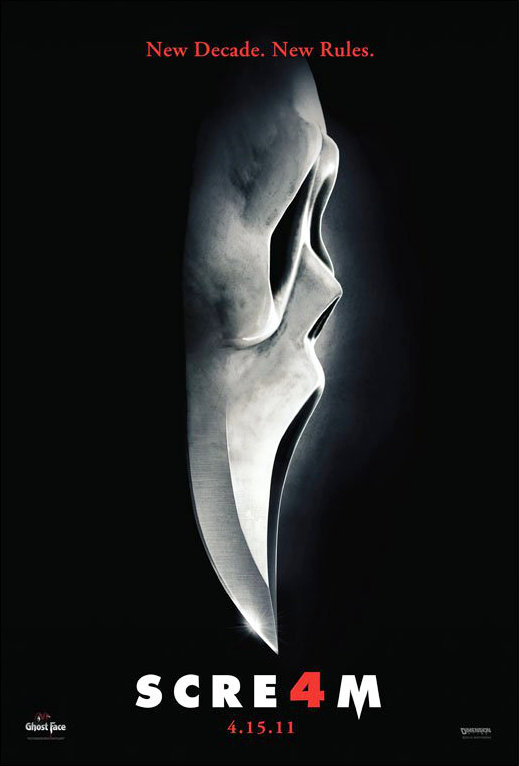 New Official 'Scream 4' Poster Ready to Stab