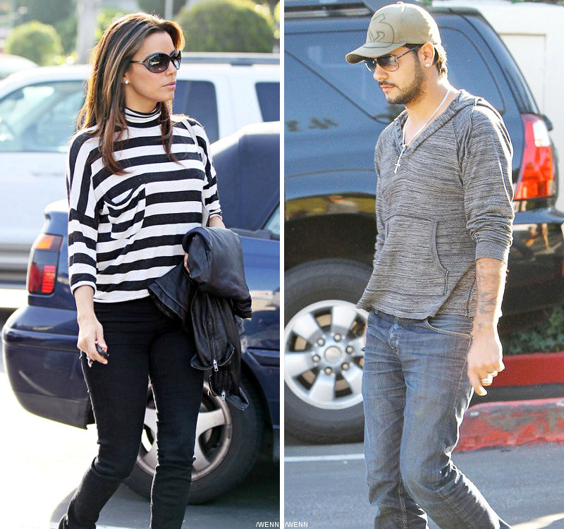 Eva Longoria Snapped Passionately Kissing Eduardo Cruz in Public
