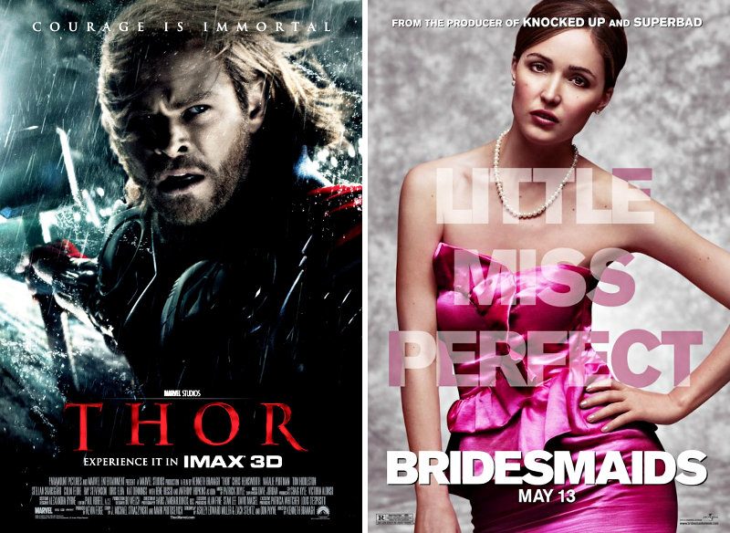 'Thor' Holds Off 'Bridesmaids' at Box Office