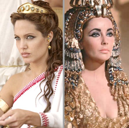 Angelina Jolie's Cleopatra Won't Be as Lovely as Elizabeth Taylor's