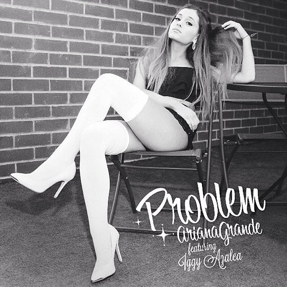 Ariana Grande Bares Her Legs in Single Artwork for Iggy Azalea-Assisted 'Problem'