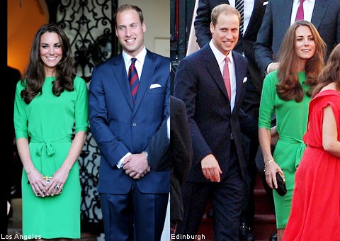 Attending Zara Phillips' Yacht Party, Kate Middleton Recycles Dress Again