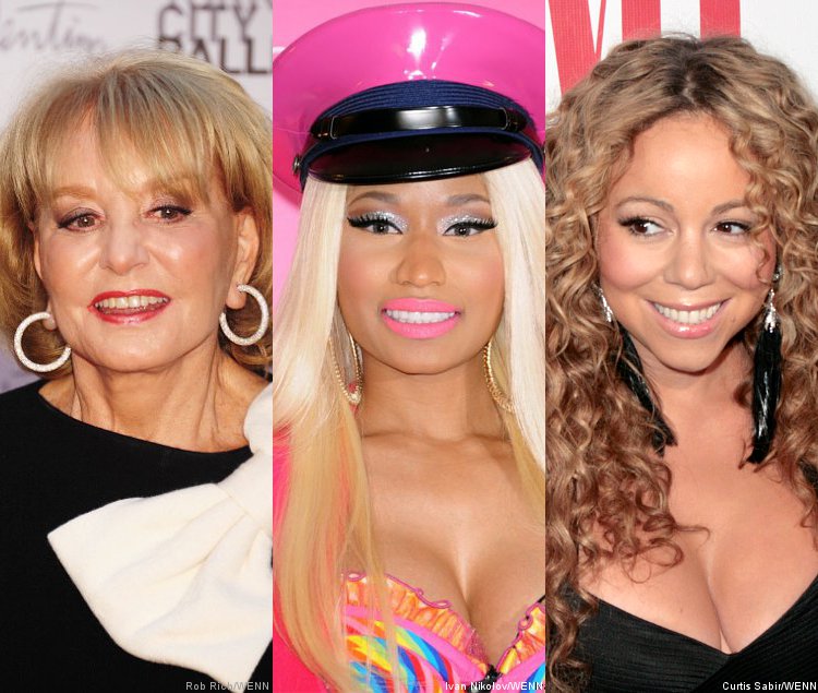 Barbara Walters Reacts to Nicki Minaj's Angry Tweets, Defends Mariah Carey