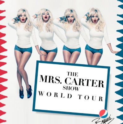 Beyonce Goes Blonde in New Promo Pic for Mrs. Carter Show World Tour