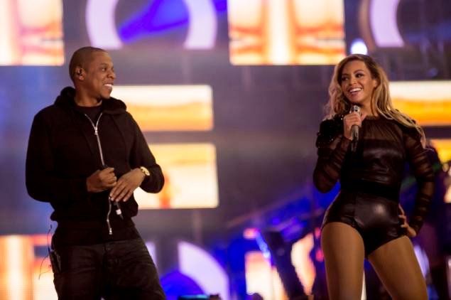 Beyonce Knowles Joined by Jay-Z at 'Chime for Change' Concert