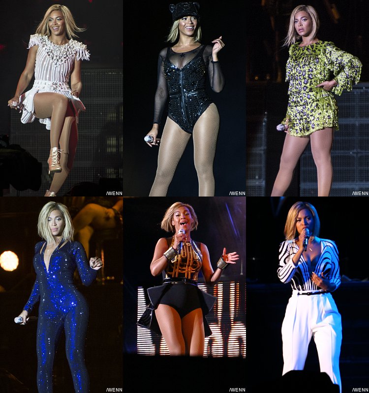 Beyonce Shows Off New Hair Do at England's V Festival