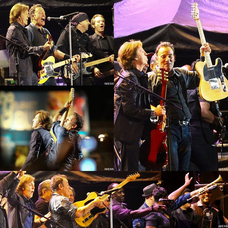 Bruce Springsteen and Paul McCartney's Duet Cut Short Over Curfew