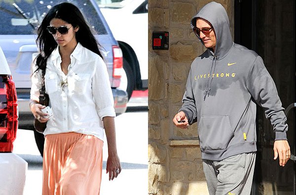 Camila Alves and Matthew McConaughey Show Off Wedding Rings