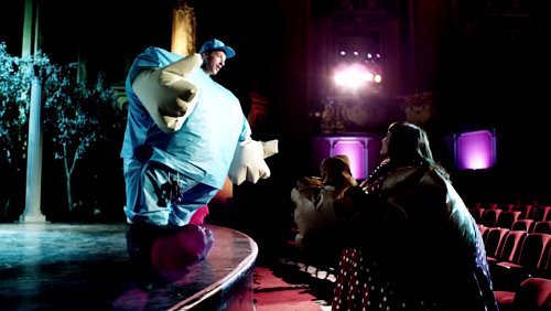Chris Martin and Jessica Lucas Dance in Inflatable Body Suits in Coldplay's 'True Love' Video