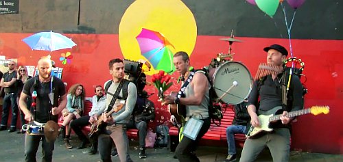 Chris Martin Takes Over Sydney Streets in Coldplay's 'A Sky Full of Stars' Video