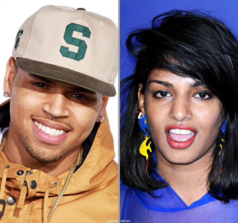 Chris Brown and M.I.A. Collaborating