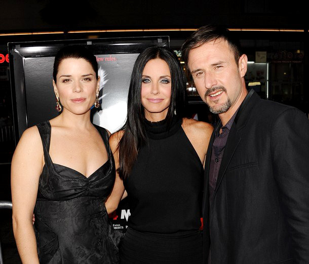 Courteney Cox and David Arquette Civil at 'Scream 4' Premiere