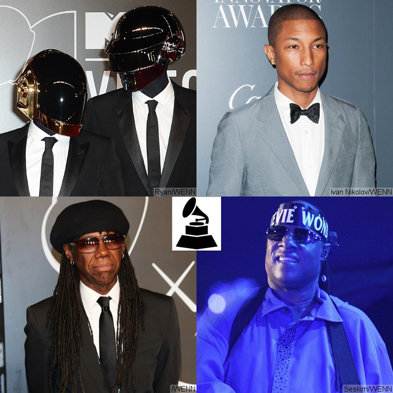 Daft Punk to Perform With Pharrell, Nile Rodgers and Stevie Wonder at 2014 Grammys