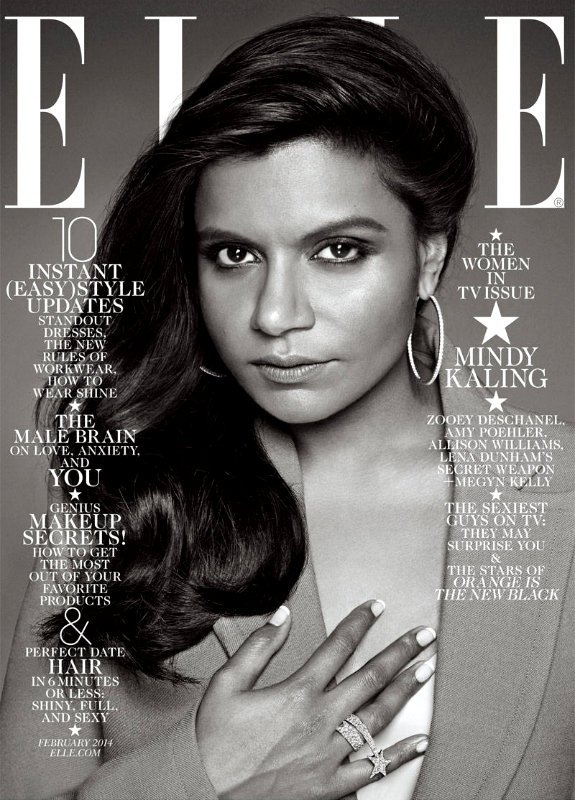 Elle and Mindy Kaling Respond to Controversy Surrounding Her Mag Cover