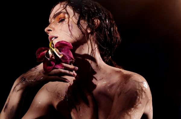 Emma Watson Gets Naked for James Houston's Natural Beauty 2013 Book