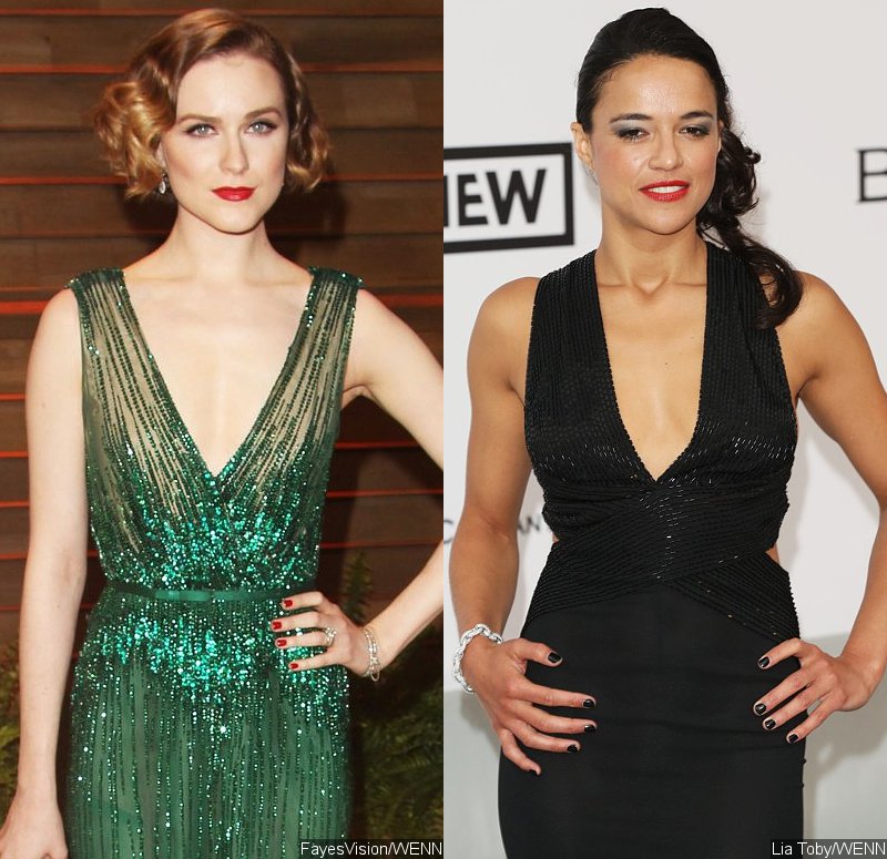 Evan Rachel Wood Calls Michelle Rodriguez Hookup Reports 'Lies'