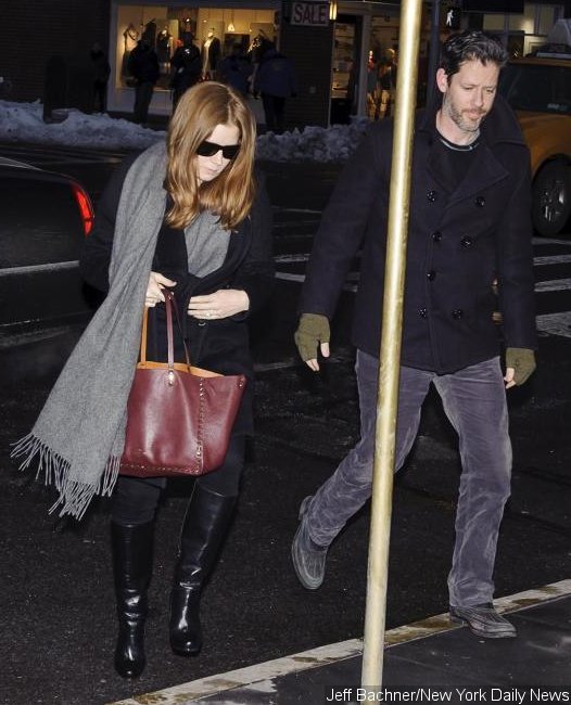 Fashion House Apologizes for Touting Amy Adams' Bag at Philip Seymour Hoffman Wake