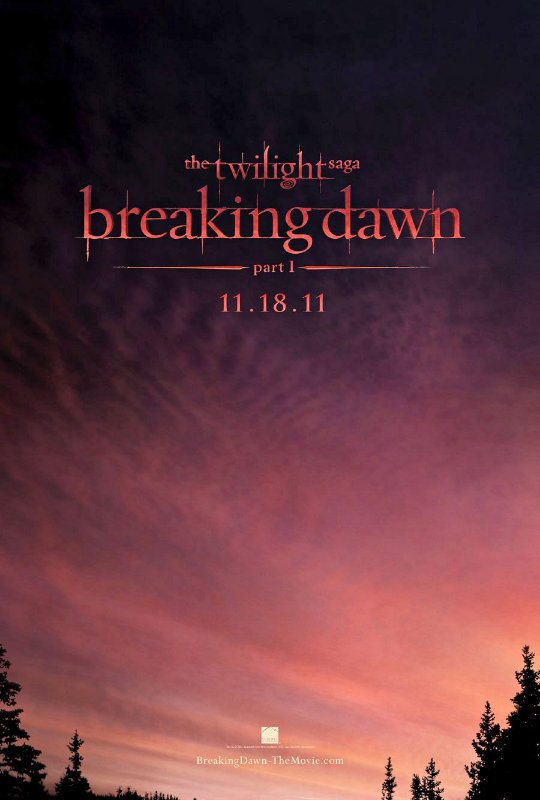 First Official Teaser Poster of 'Twilight Saga's Breaking Dawn Part I' Arrives