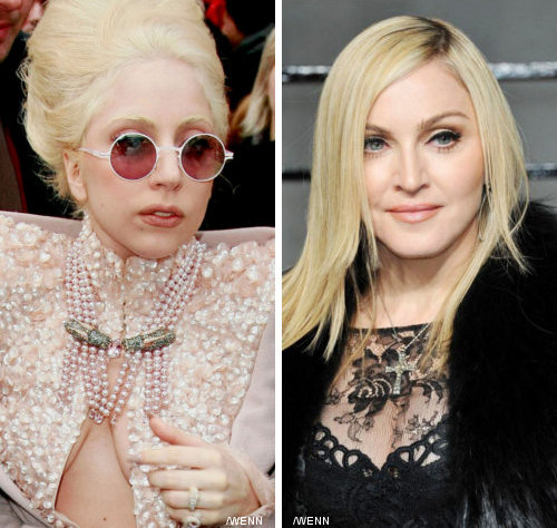 GaGa Weeps as She Denies Copying Madonna