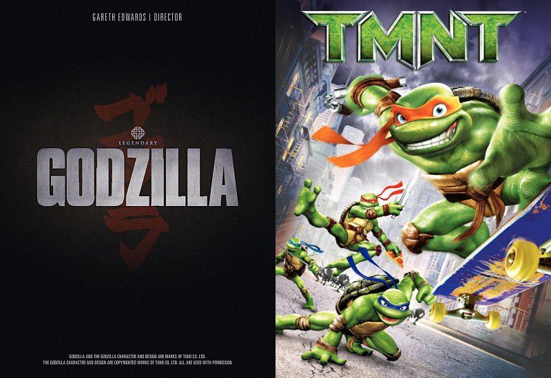 'Godzilla' to Compete Against 'Ninja Turtles' in Theaters 2014