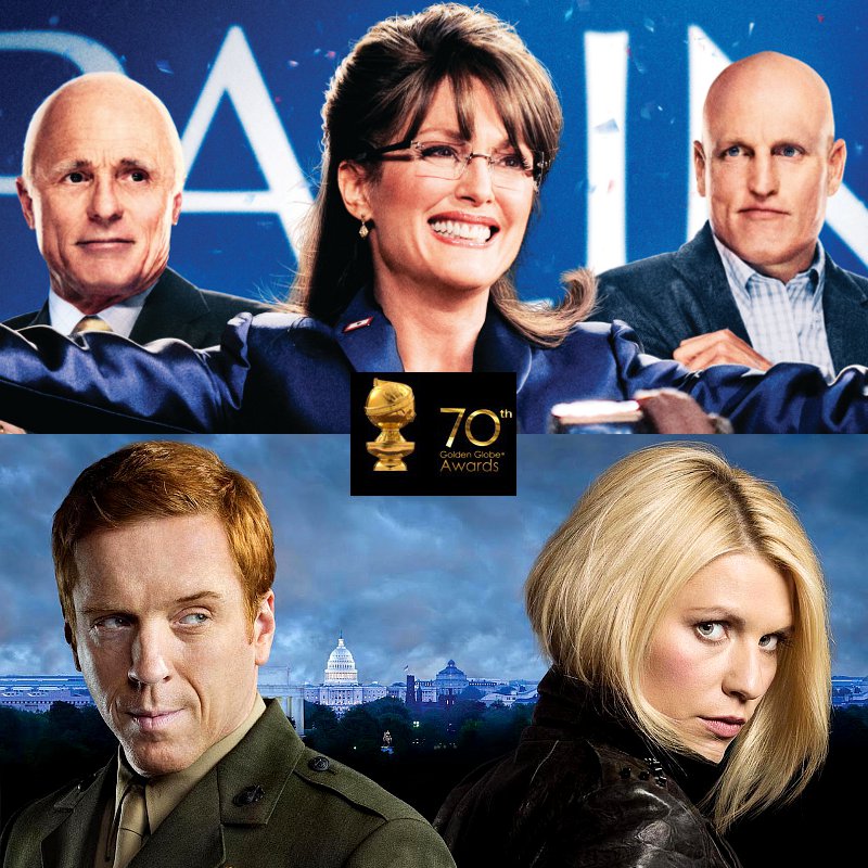 Golden Globe Awards 2013 Nominations in TV Led by 'Game Change' and 'Homeland'