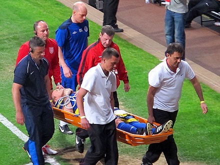 Video: Gordon Ramsay Taken Out by Teddy Sheringham in Charity Soccer Game