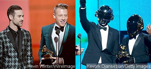 Grammy Awards 2014: Macklemore and Ryan Lewis, Daft Punk Are Early Winners