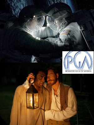 'Gravity' and '12 Years a Slave' Tie for Top Prize at 2014 Producers Guild Awards