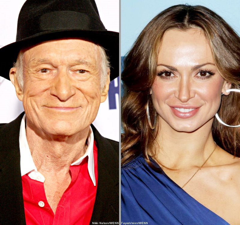 Hugh Hefner Continues to Praise Karina Smirnoff's Playboy Shoot