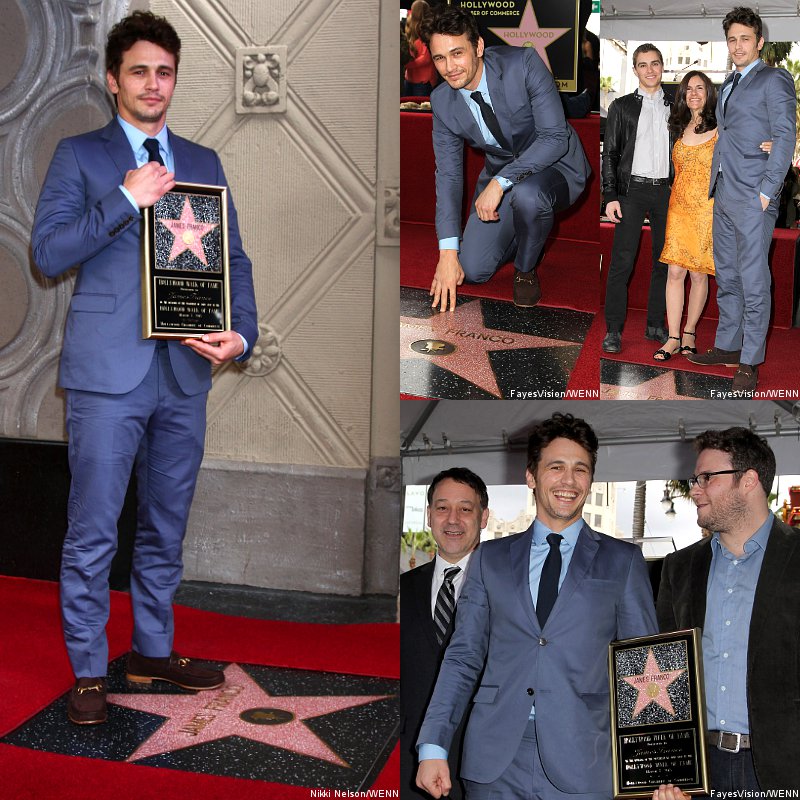 James Franco Gets His Star on Hollywood Walk of Fame